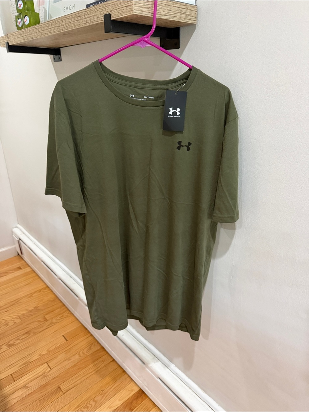 Under Armour Olive Green Short Sleeve Performance Tee